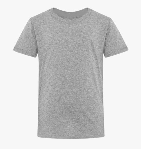 Remera algodón manga corta